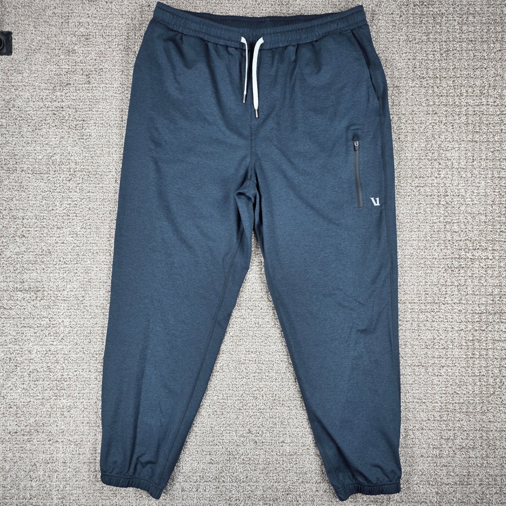 Vuori Mens XL Sunday Performance Jogger Sweatpants Pants Navy Blue